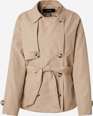 Vero Moda Tall Демисезонное пальто 'VMZOA' в Бежевый: спереди