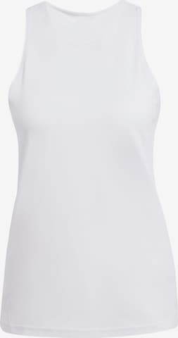 ADIDAS PERFORMANCE - Top deportivo 'Club' en blanco: frente