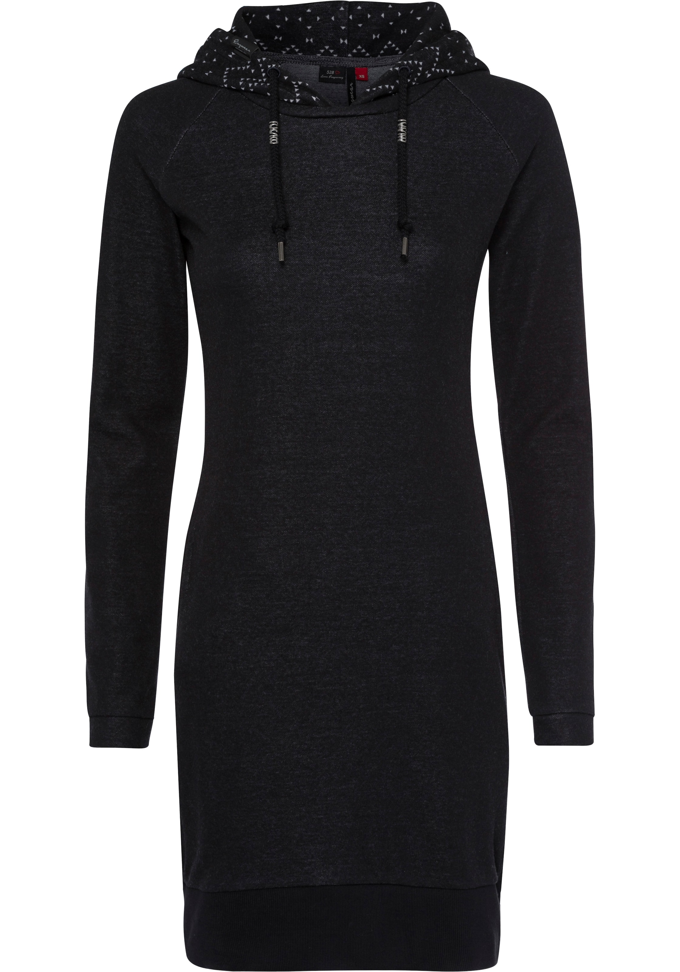 Ragwear Kleid in Schwarz: Vorderseite