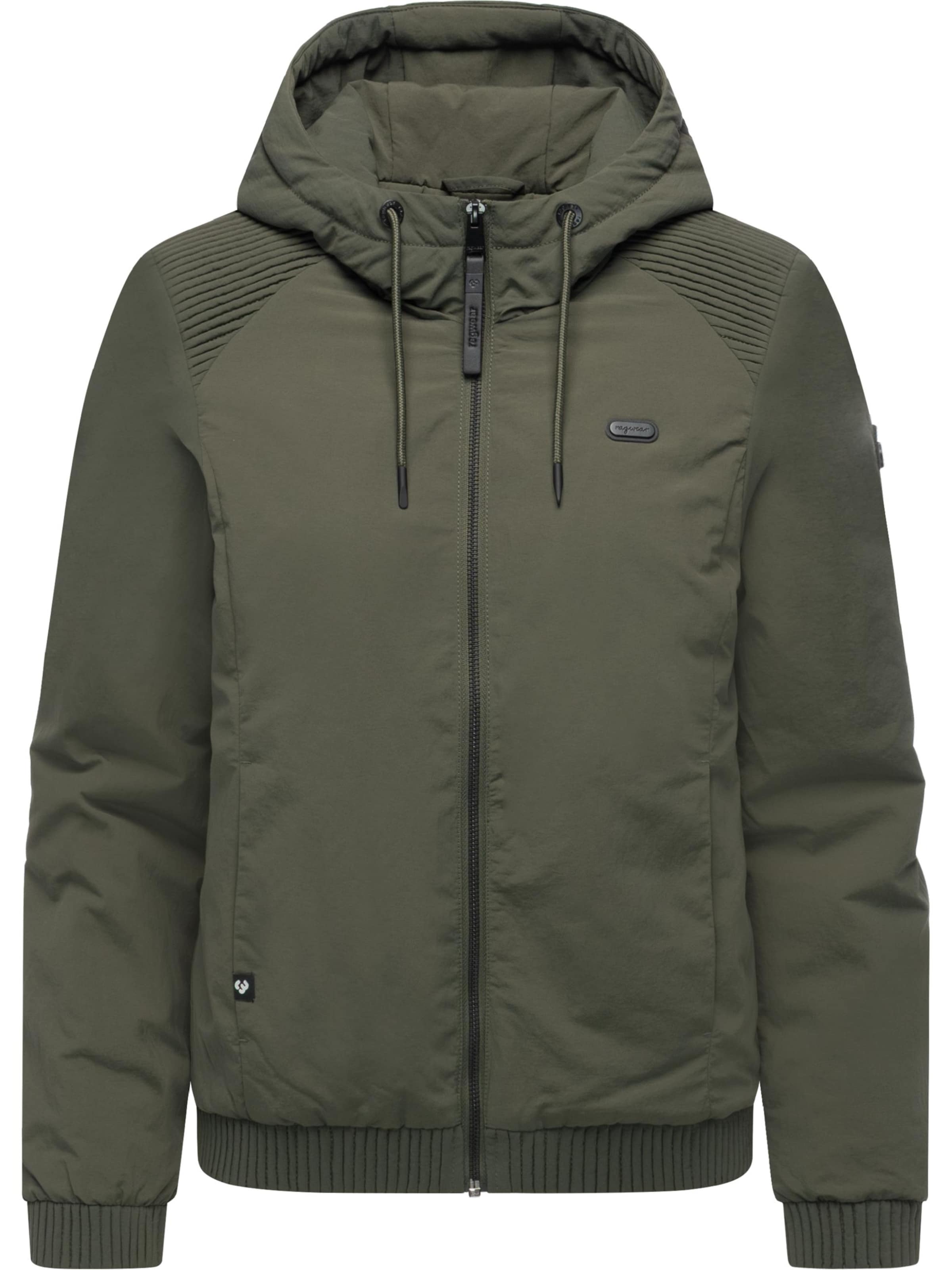 Ragwear Jacke 'Chinta' in Grün: Vorderseite