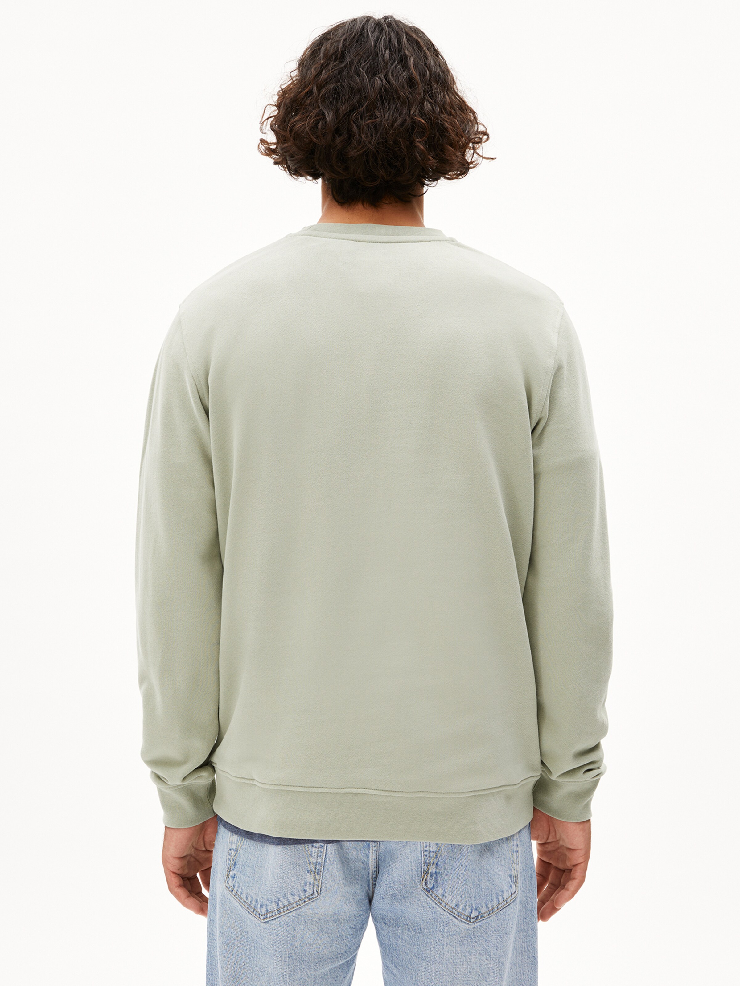 ARMEDANGELS Sweatshirt 'BAARO COMFORT' in Green