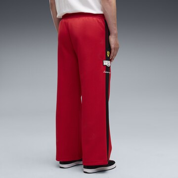 PUMA Regular Sportbroek 'Ferrari T7' in Rood