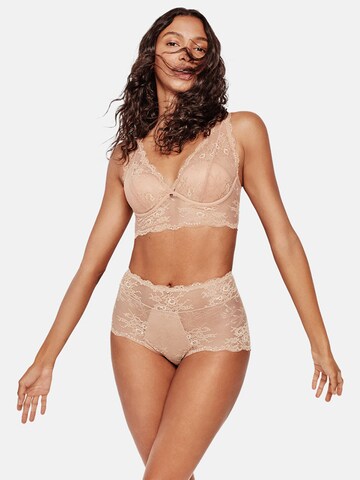 Gisela - Soutien Bustier Soutien em bege: frente