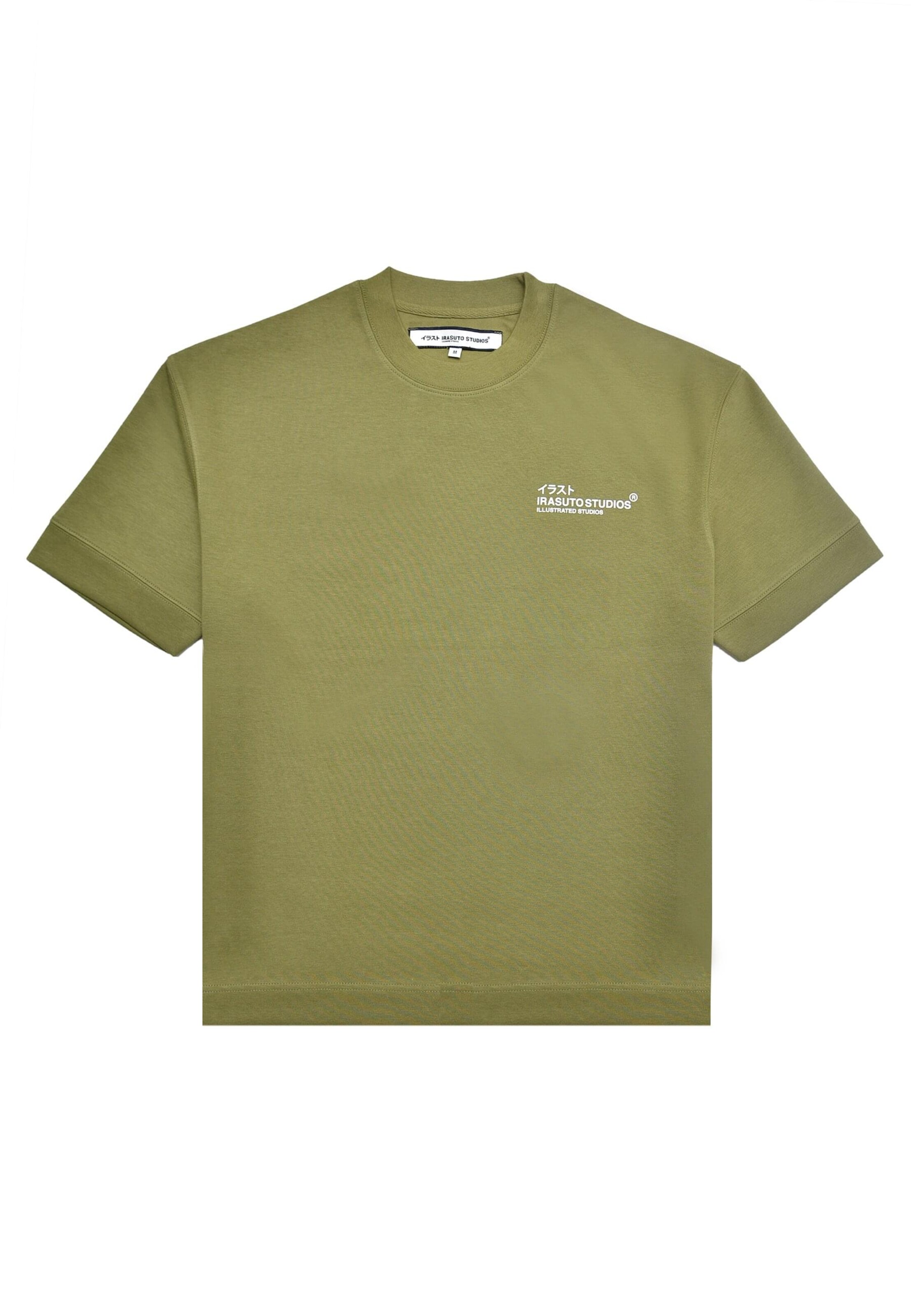 Irasuto Studios Tričko 'Koi' – zelená: přední strana