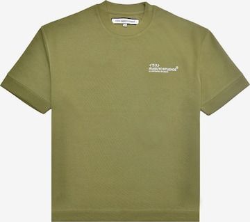 T-Shirt 'Koi' Irasuto Studios en vert : devant