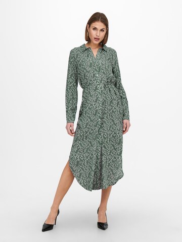 ONLY Shirt dress 'NOVA' in Green