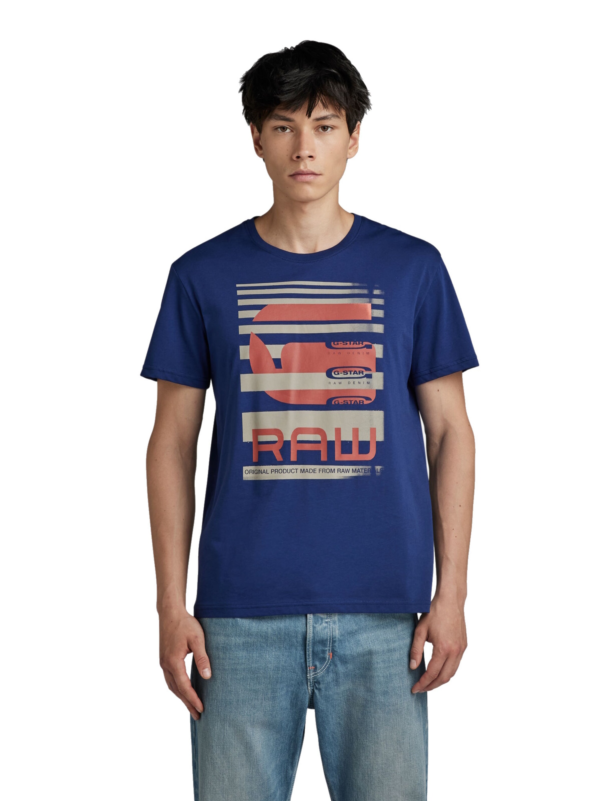 G-STAR Bluser & t-shirts i blå: forside