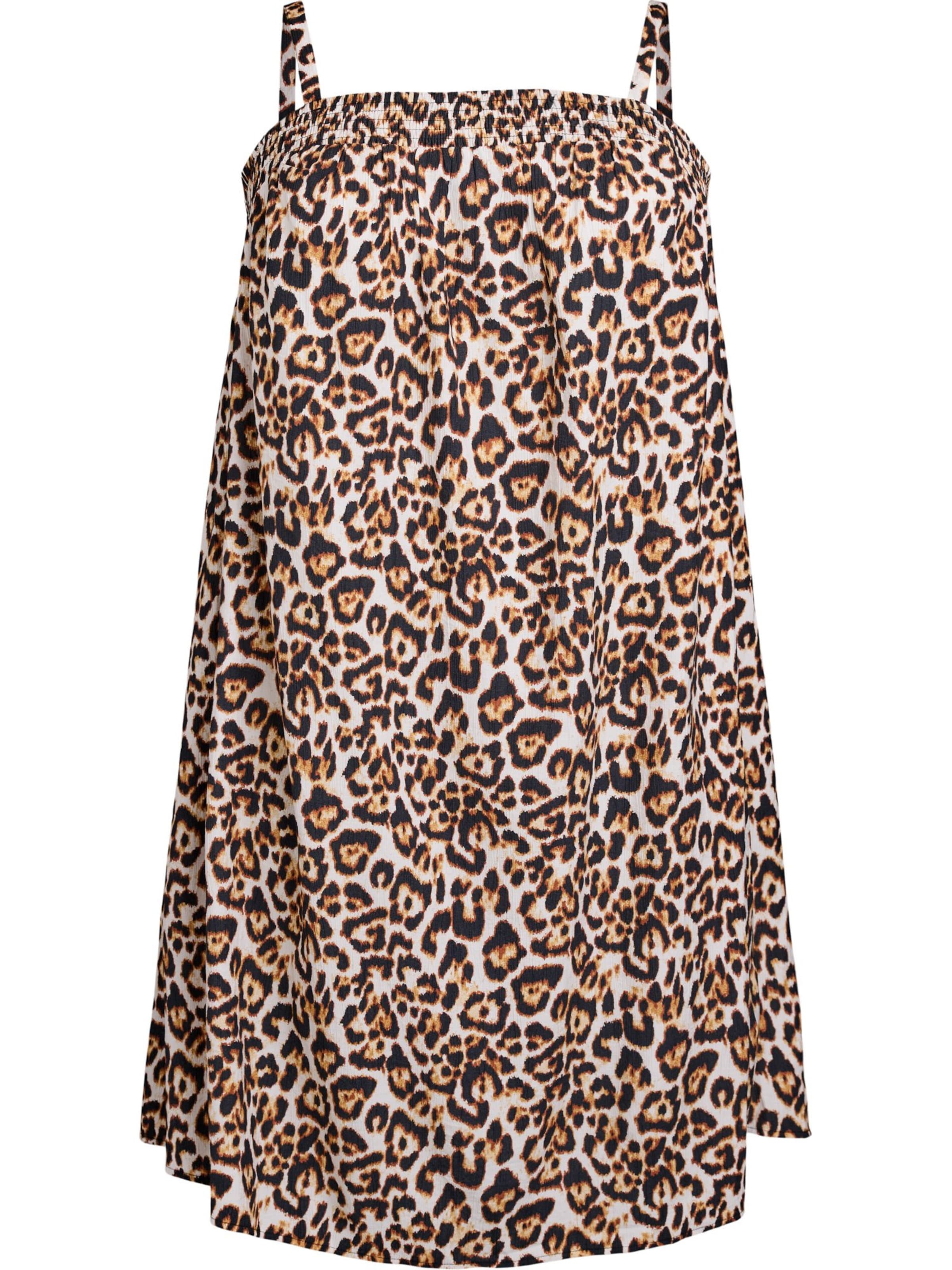 Zizzi Сарафан 'Vsol' в Бежевый / Темно-бежевый / Коричневый, Обзор товара