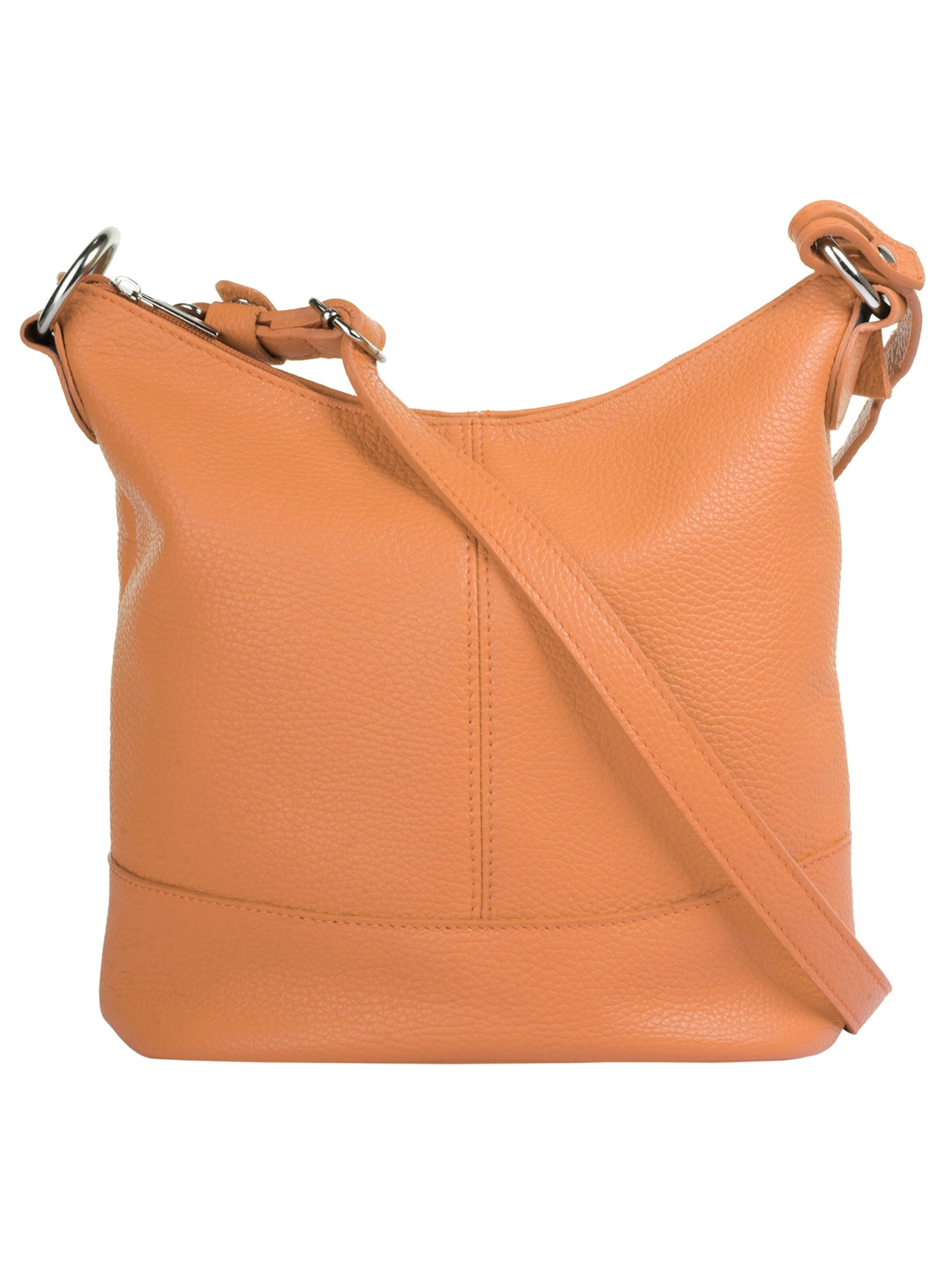 Sac à bandoulière Cluty en orange : devant