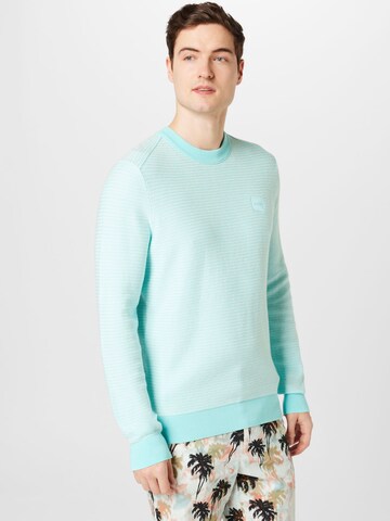 BOSS Orange Pullover 'Arbor' i blå: forside