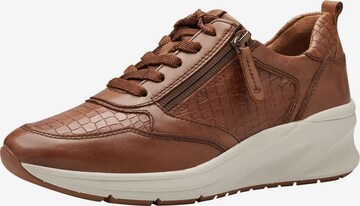 TAMARIS Sneakers laag in Bruin: voorkant