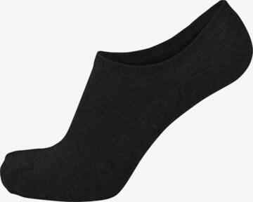 Circle Five Ankle Socks in Black: front