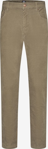 Coupe slim Pantalon MEYER en beige : devant