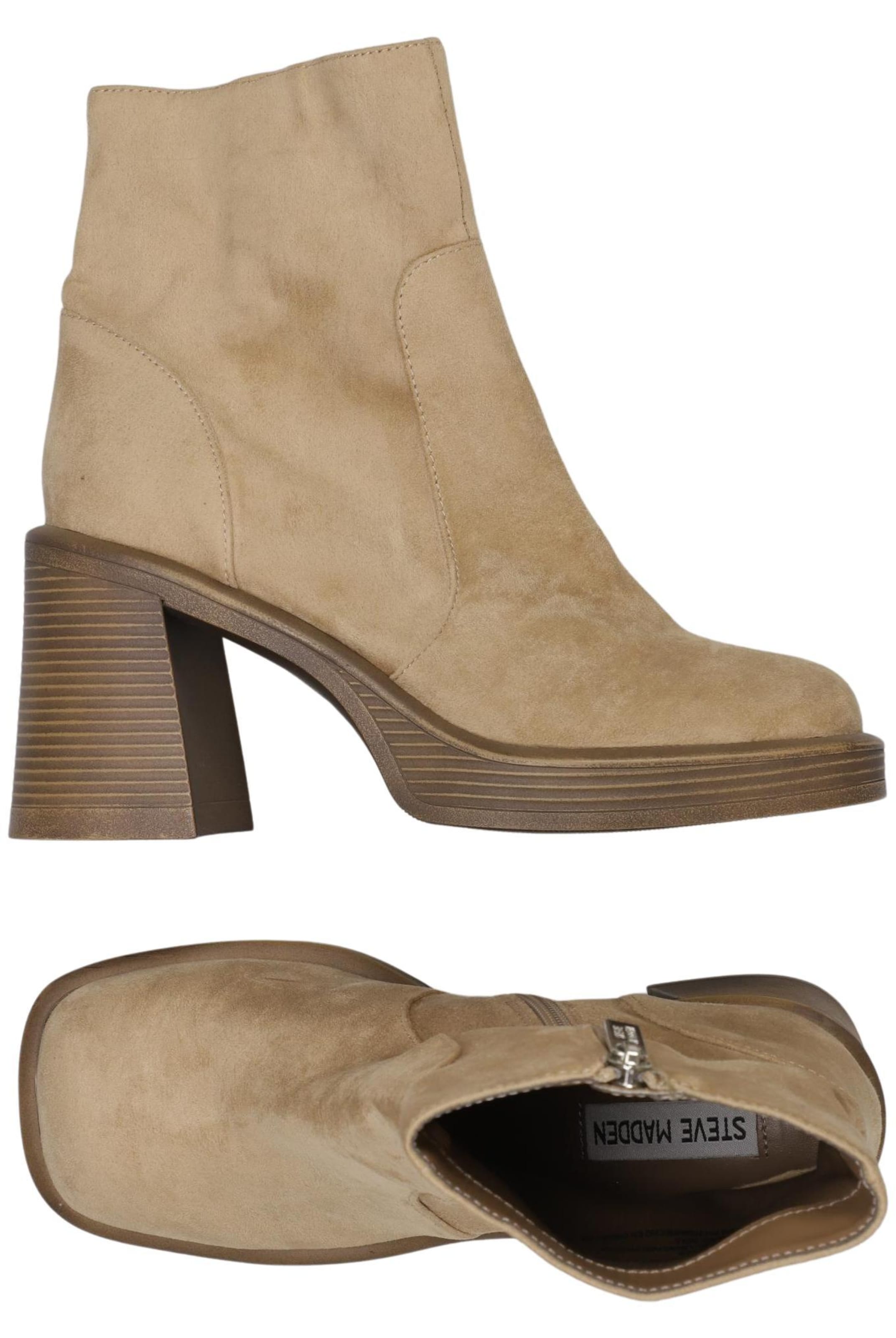 STEVE MADDEN Dress Boots in 38 in Beige: front
