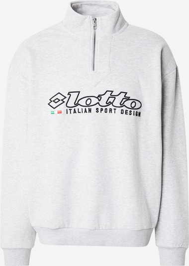 Sportinio tipo megztinis iš LOTTO, spalva – šviesiai pilka / juoda, Prekių apžvalga