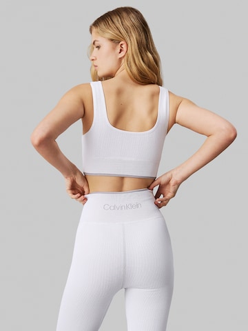 Calvin Klein Sport Bustier Sport-BH in Weiß