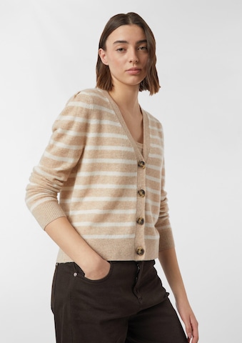 Cardigan COMMA en beige : devant