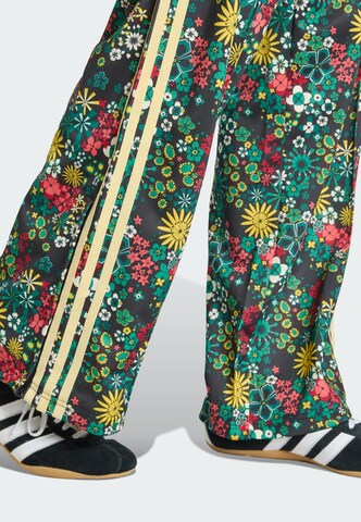 ADIDAS ORIGINALS Loose fit Trousers 'Adidas Originals x Liberty London' in Black