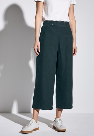 STREET ONE Wide leg Pants in Green