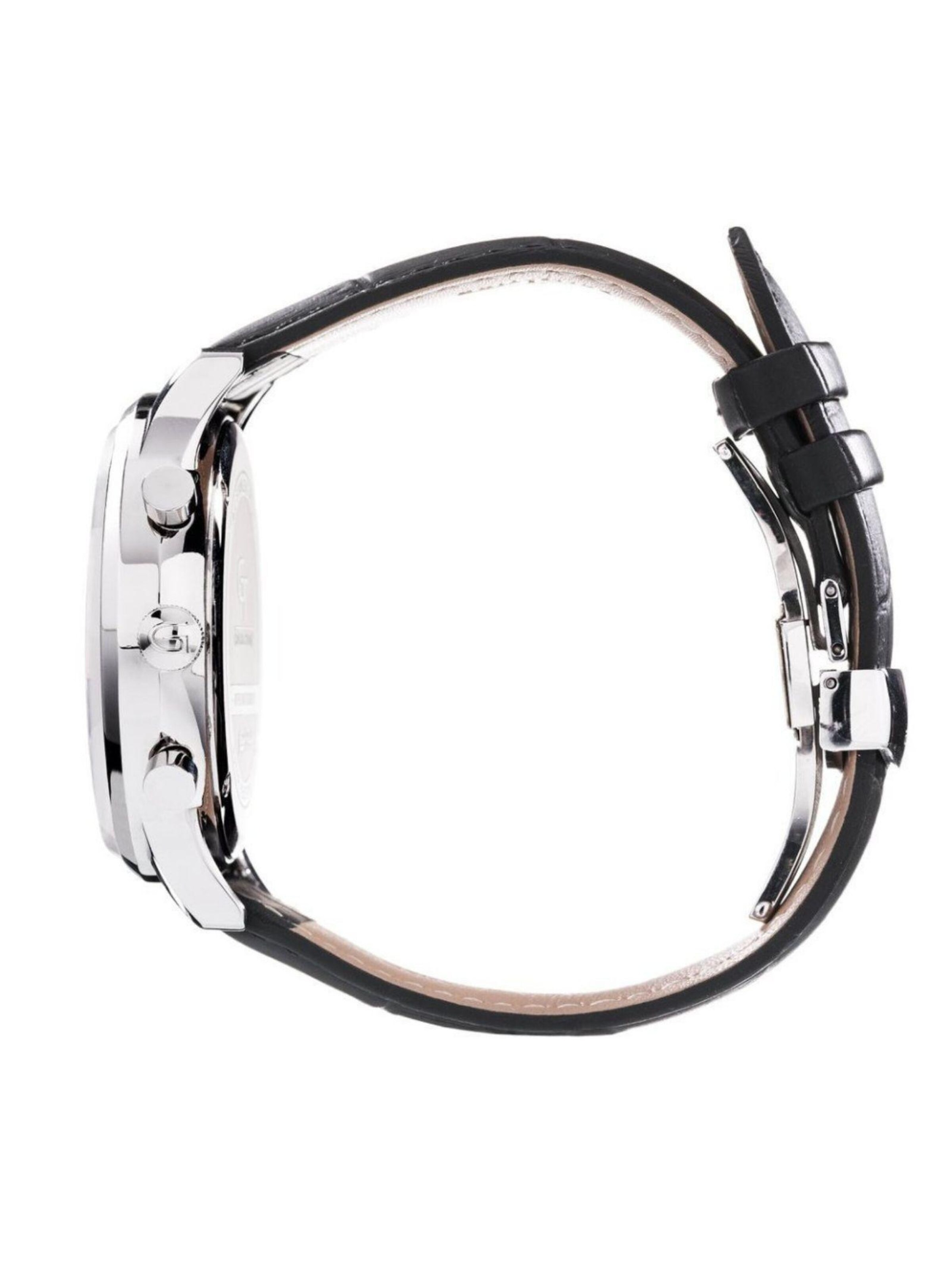 GT Collection - Reloj analógico 'SAPPHIRE CRYSTAL' en blanco