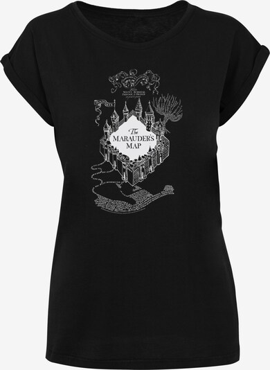 Maglietta 'Harry Potter The Marauder's Map' F4NT4STIC di colore nero / bianco, Visualizzazione prodotti