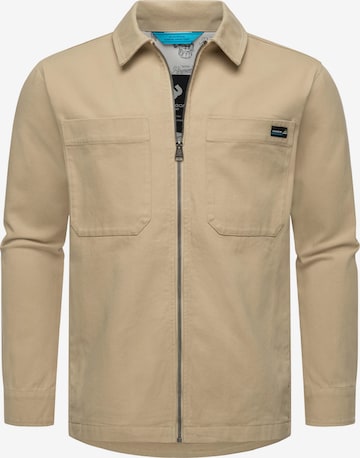 Ragwear Between-season jacket 'Liwty' in Beige: front