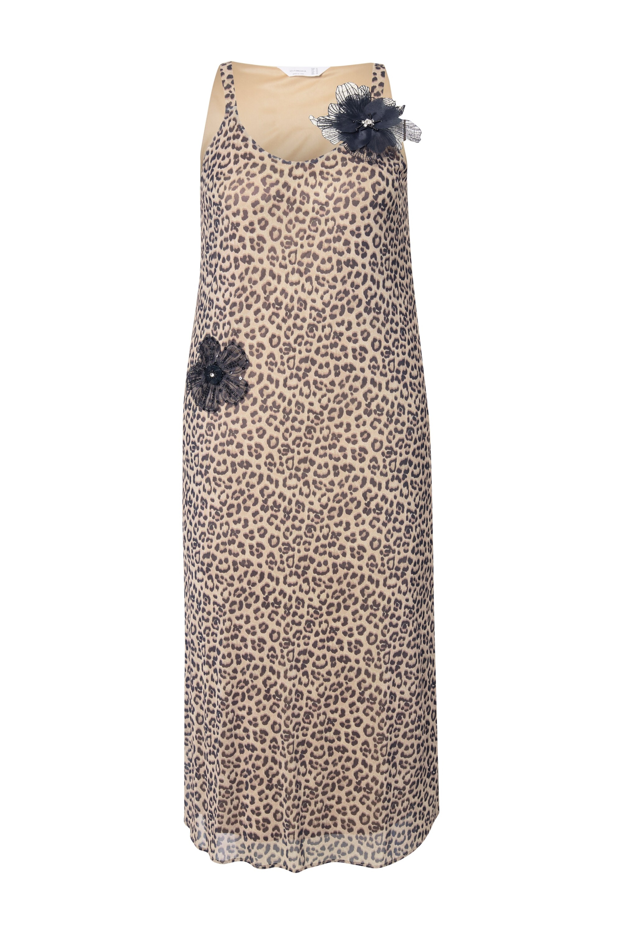 MIAMODA Jurk in Beige: voorkant