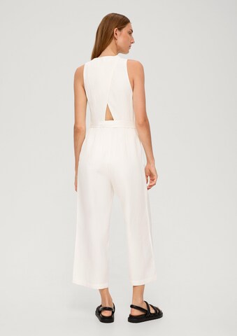 s.Oliver BLACK LABEL Jumpsuit in Weiß