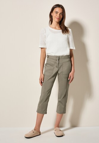 CECIL Slimfit Hose in Braun