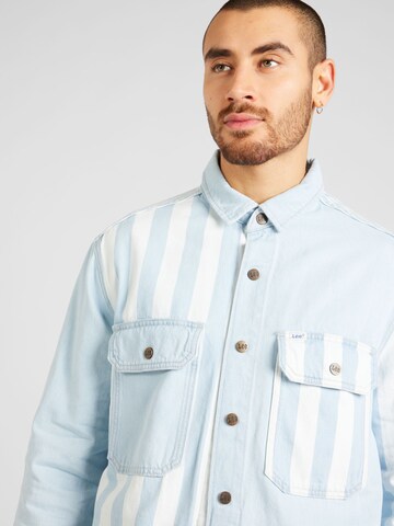 Lee Regular fit Button Up Shirt in Blue