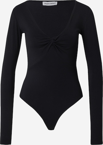 melns studioselect Bodijs-krekls 'Julia': no priekšpuses