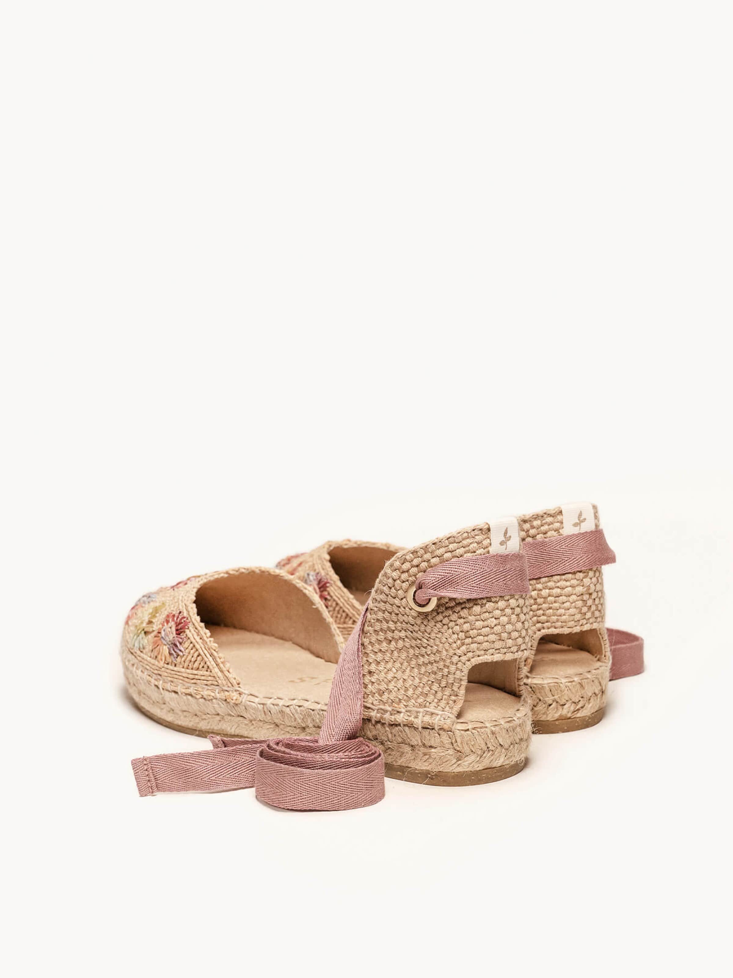 Espadrillas 'Alpargata Plana' di Alhamas in rosa