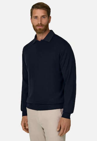 Boggi Milano Sweater in Blue: front