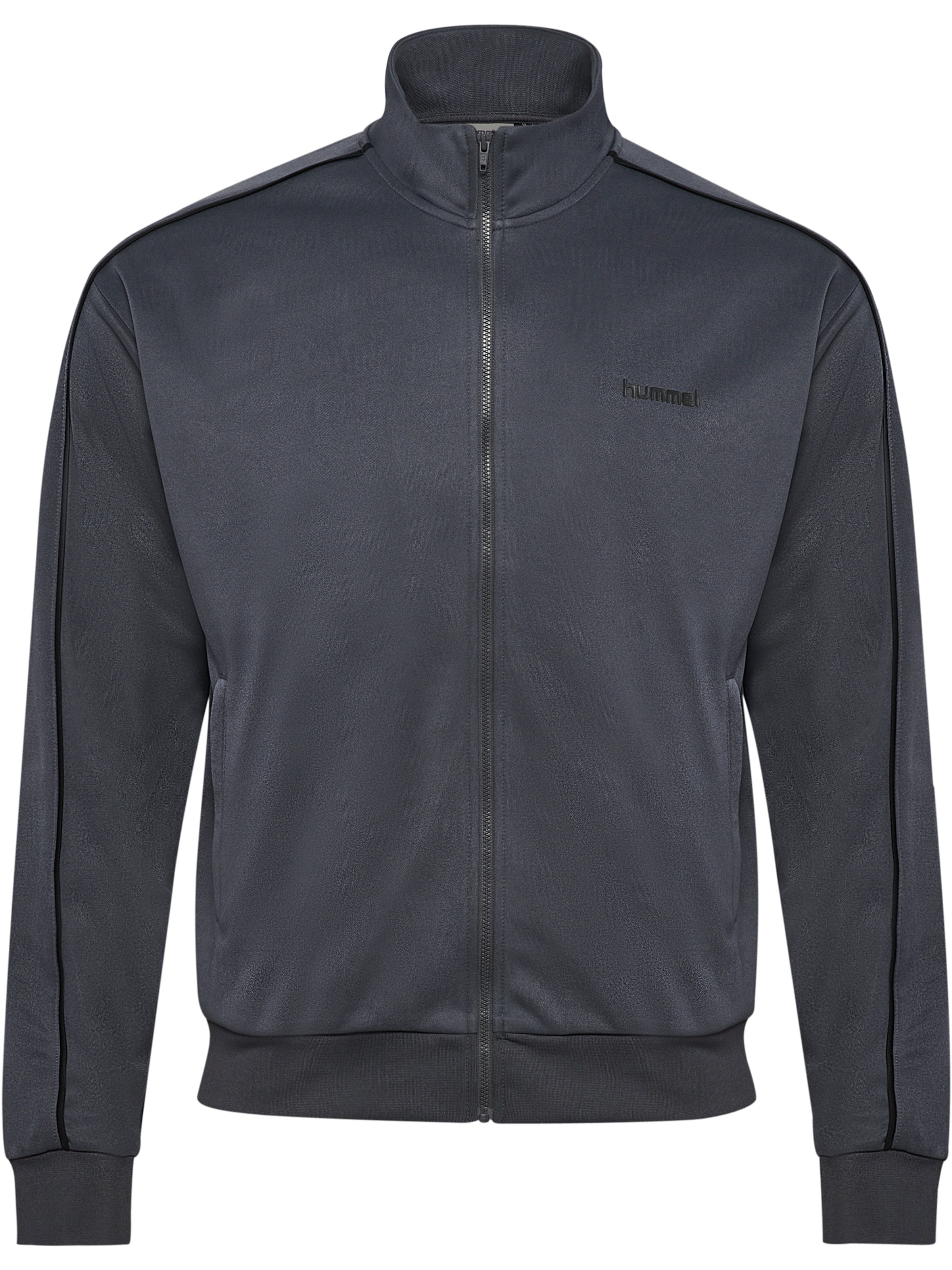 Veste de survêtement Hummel en gris : devant