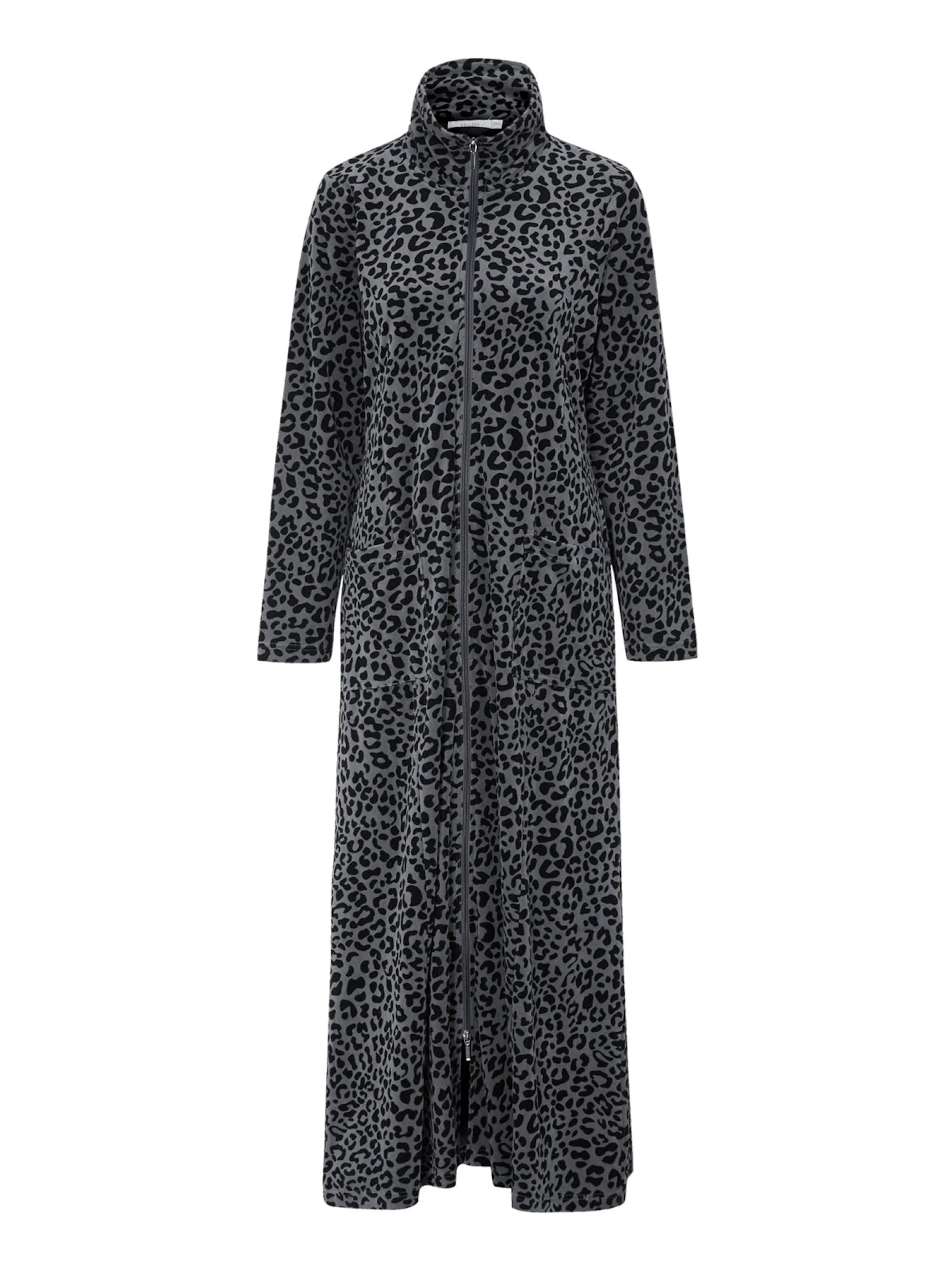 Cellbes of Sweden Ochtendjas in Grijs: voorkant