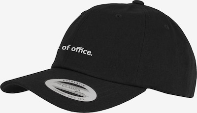 55-60 dydžio Kepurė 'Out Of Office' iš Mister Tee, spalva – pilka / juoda / balta, Prekių apžvalga
