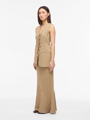 Gilet de costume ROUGE EDIT en marron