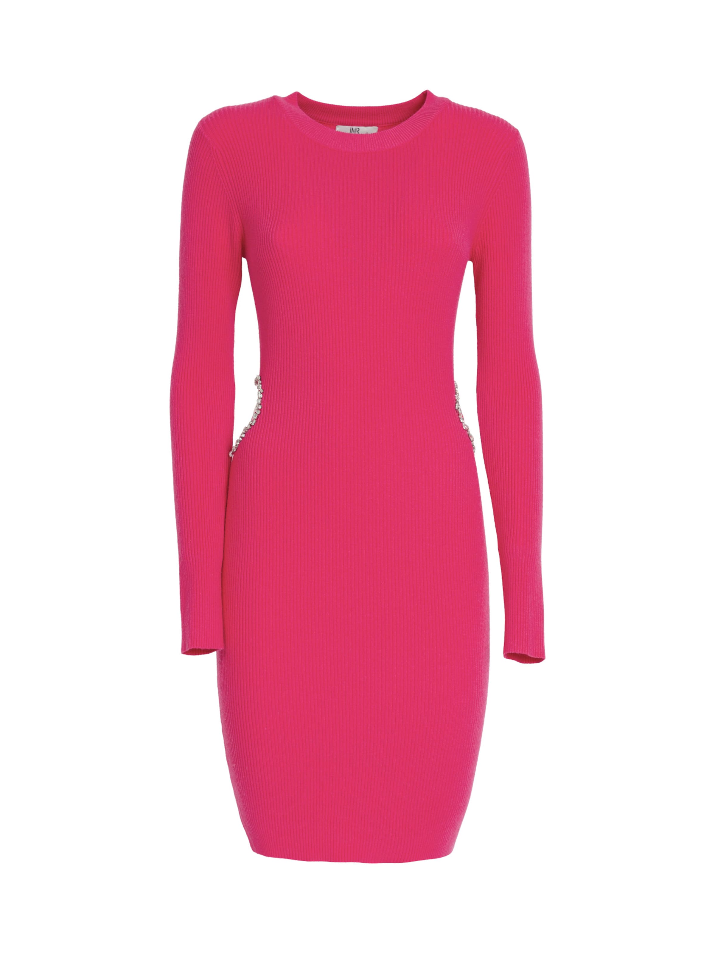 Influencer Neulemekko värissä vaaleanpunainen: etupuoli