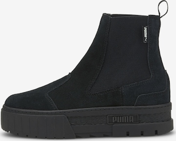 PUMA Chelsea Boots 'Mayze' in Black: front