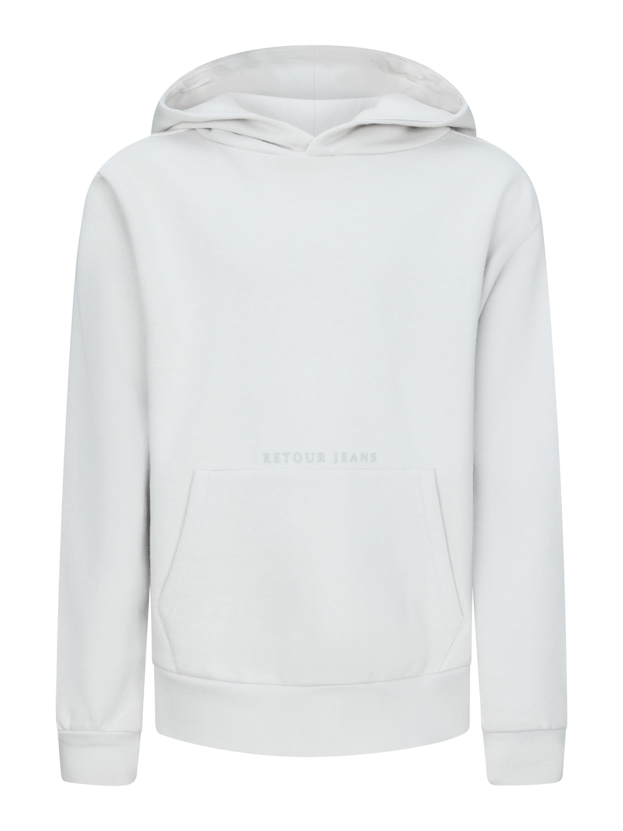 Retour Jeans Sweatshirt 'Jorrit' in Grey: front