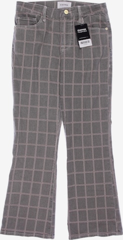 FRAME Pants in S in Grey: front