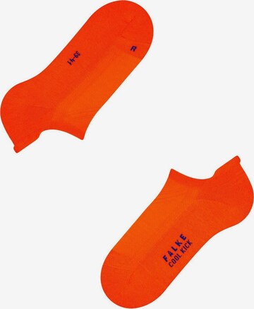 FALKE Athletic Socks 'Cool Kick' in Orange