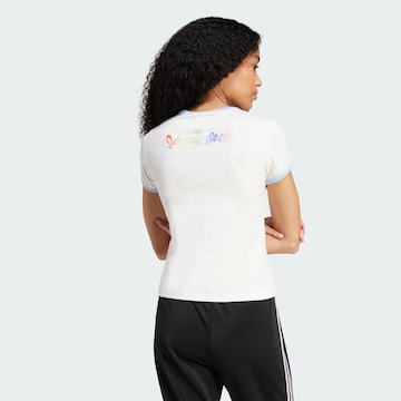 ADIDAS ORIGINALS Särk 'Adidas x Jeremy Scott', värv valge
