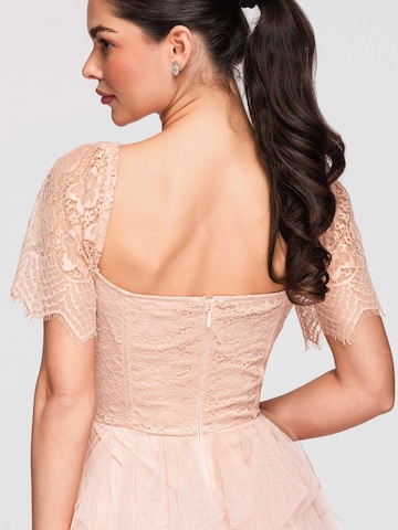 Ombre Evening dress in Pink