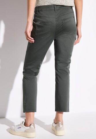 STREET ONE Slimfit Hose in Grün