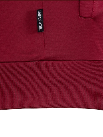 Unfair Athletics Training Jacket 'DMWU' in Red