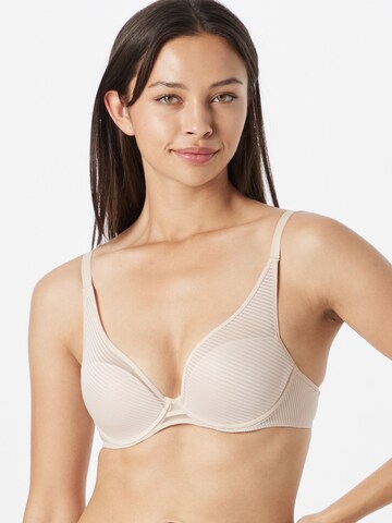 PASSIONATA T-shirt Bra in Beige: front