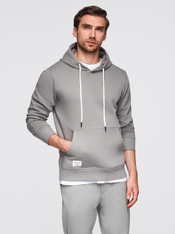 Ombre Sweatshirt 'OM-SSBN-0177' in Grey: front