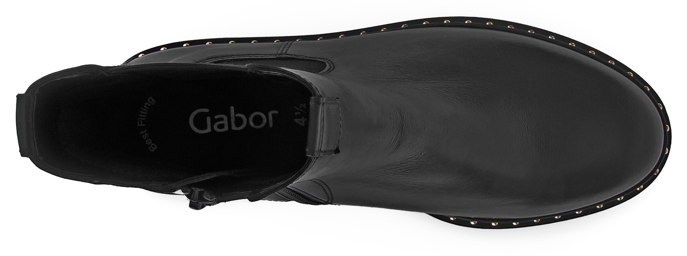 GABOR Chelsea Boots in Schwarz