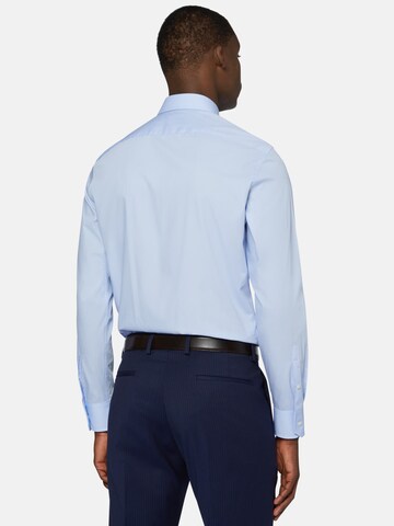 Boggi Milano Slim fit Overhemd in Blauw